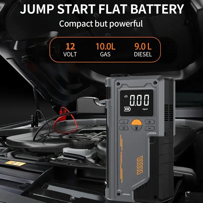 wholesale quality portable car jump starter and tire inflator 